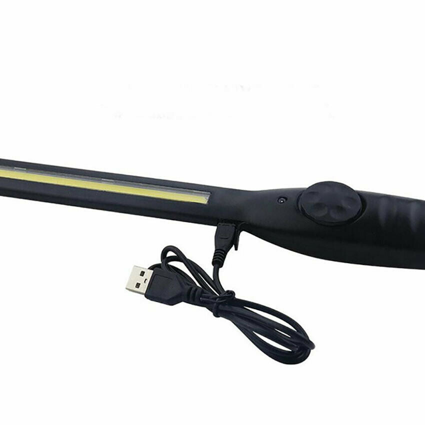 Rechargeable COB LED Work Light Bright Flashlight Inspection Lamp Magnetic