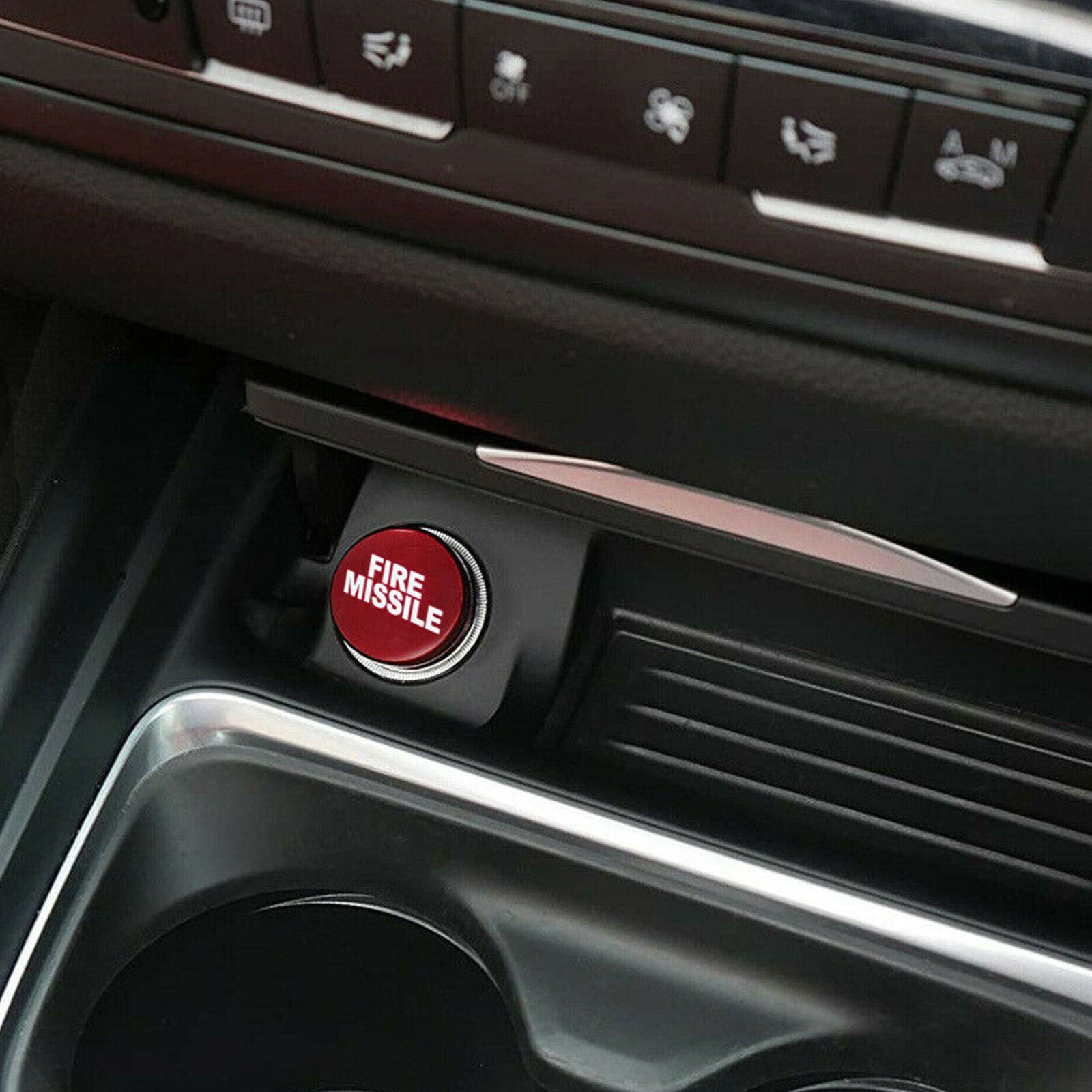 Car Fire Missile Button Car Lighter Cover 12V Replacement