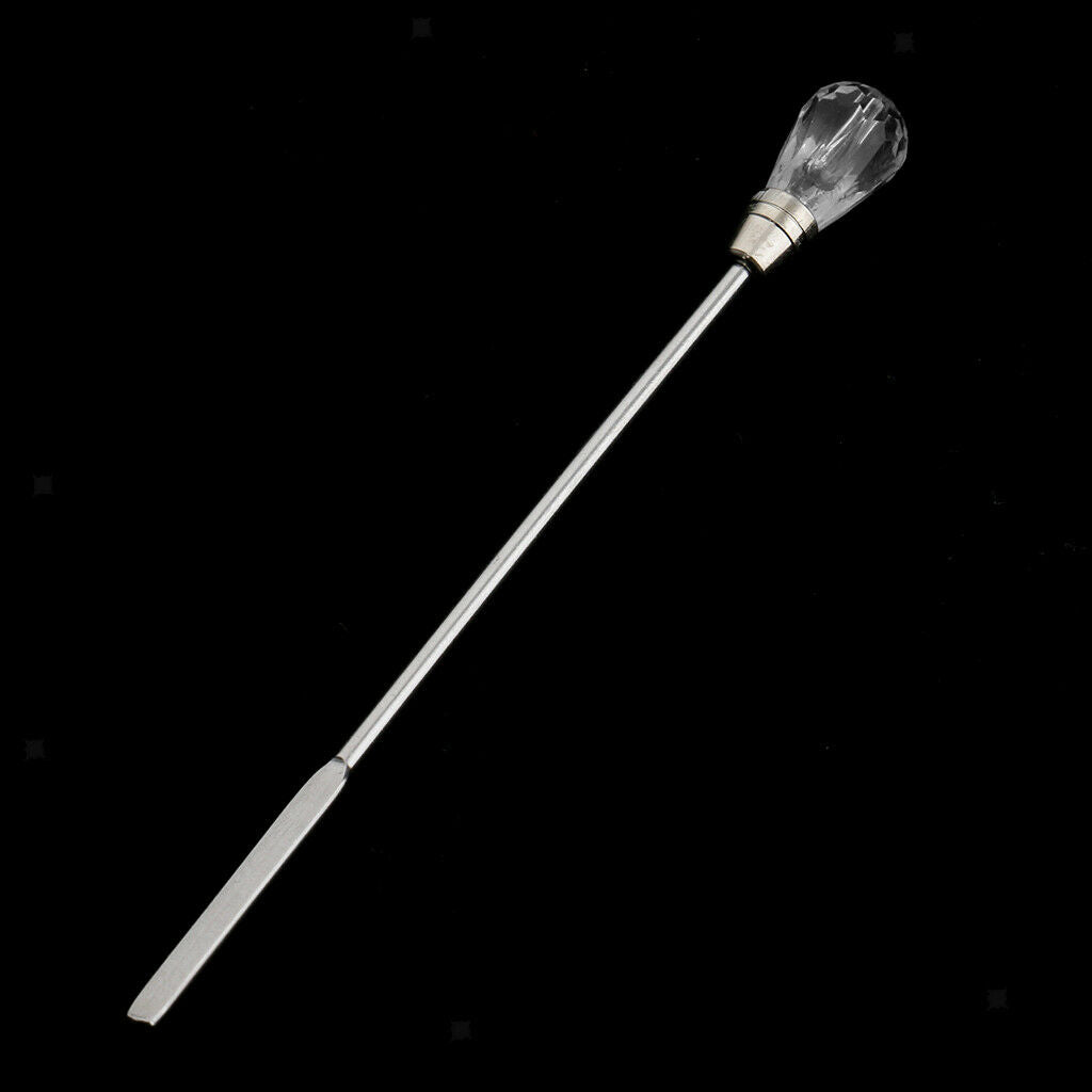 Permanent Makeup Eyebrow Tattoo Pigment Mix Stirring Rod Stick Spatula Clear