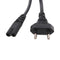 2-Prong Pin AC EU Power Supply Cable Lead Wire Power Cord For Desktop Laptop