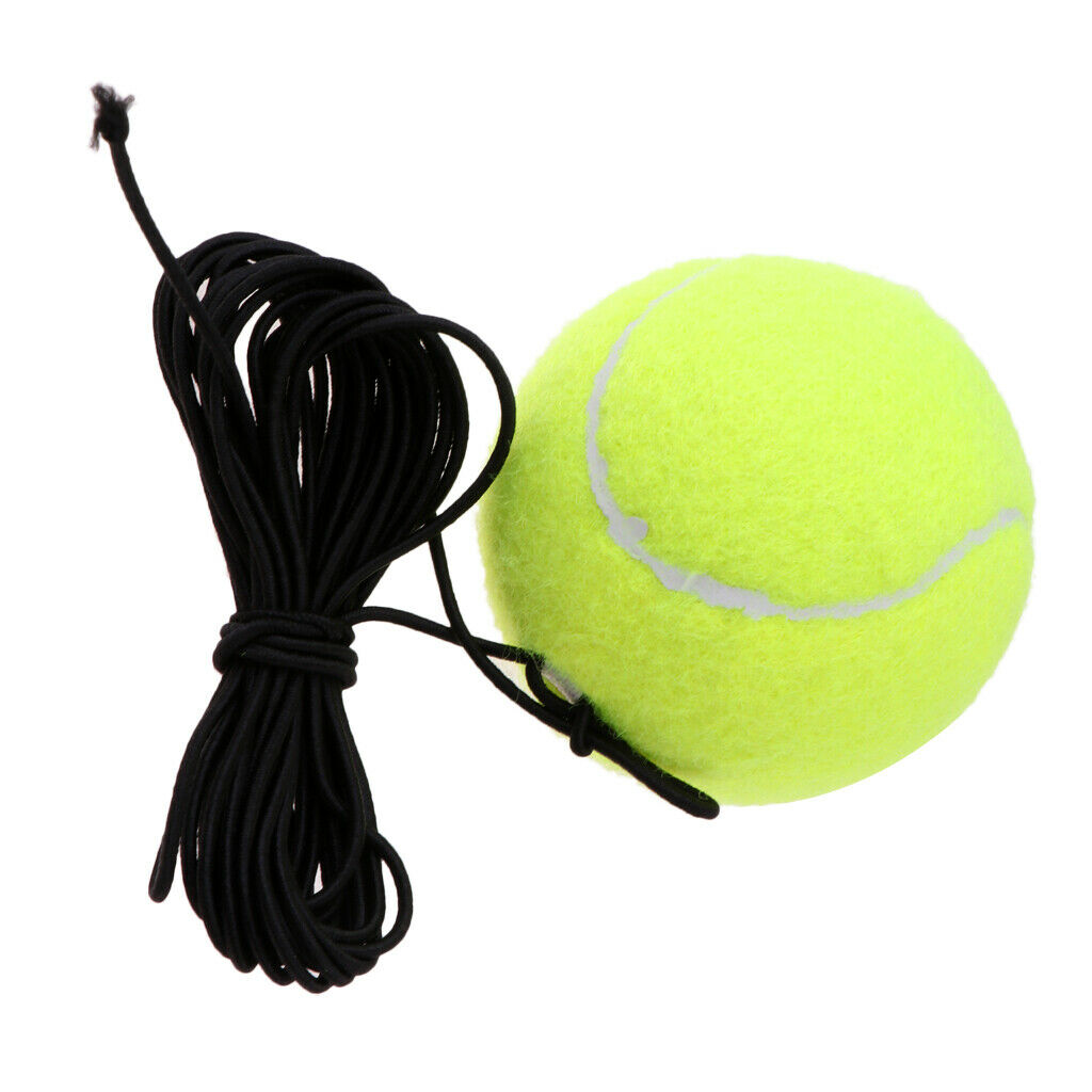Durable Tennis Ball Single Resiliency Practice with String Tennis Practice