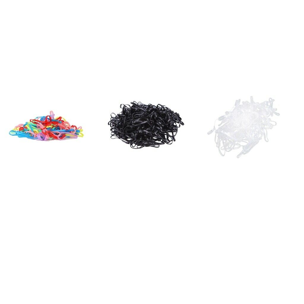 30 Pcs Elastic Ponytail Bra Hairband Kids Accessories