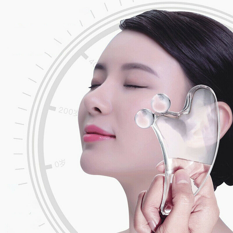 Natural Crystal Gua sha Plate Scraping Board Facial Massage Scrapers To.l8