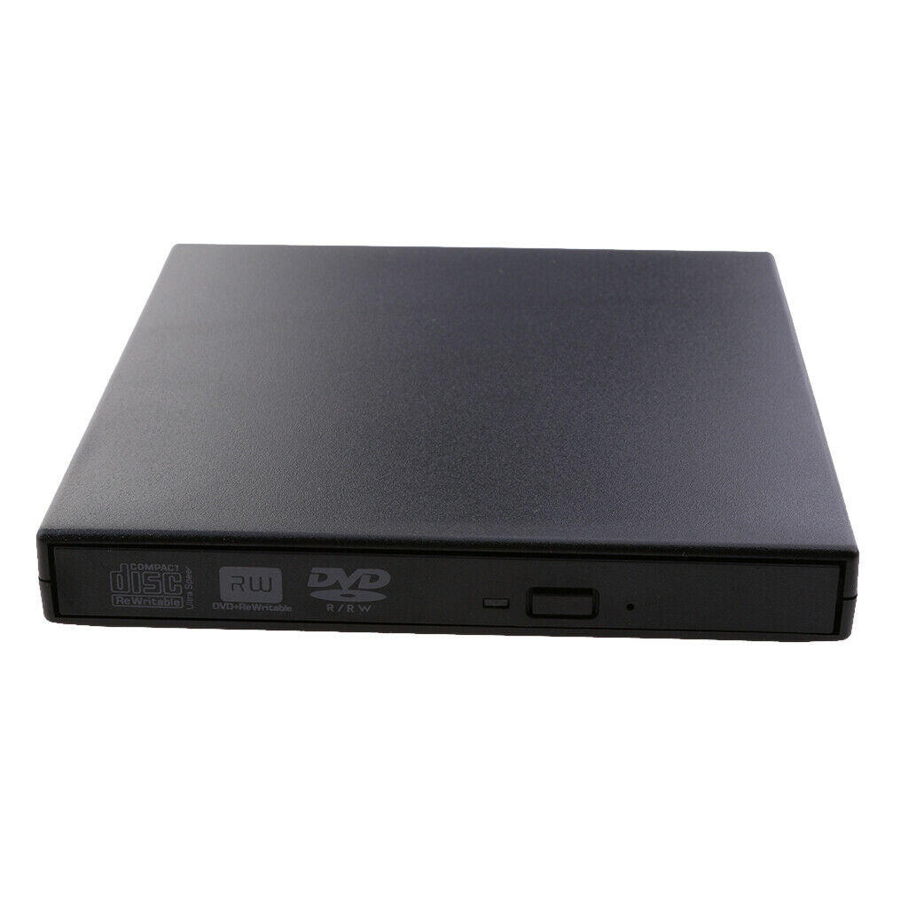 Usb 2.0 External Cd + Rw Dvd + Rw Dvd Burner Drive Recorder For Laptop