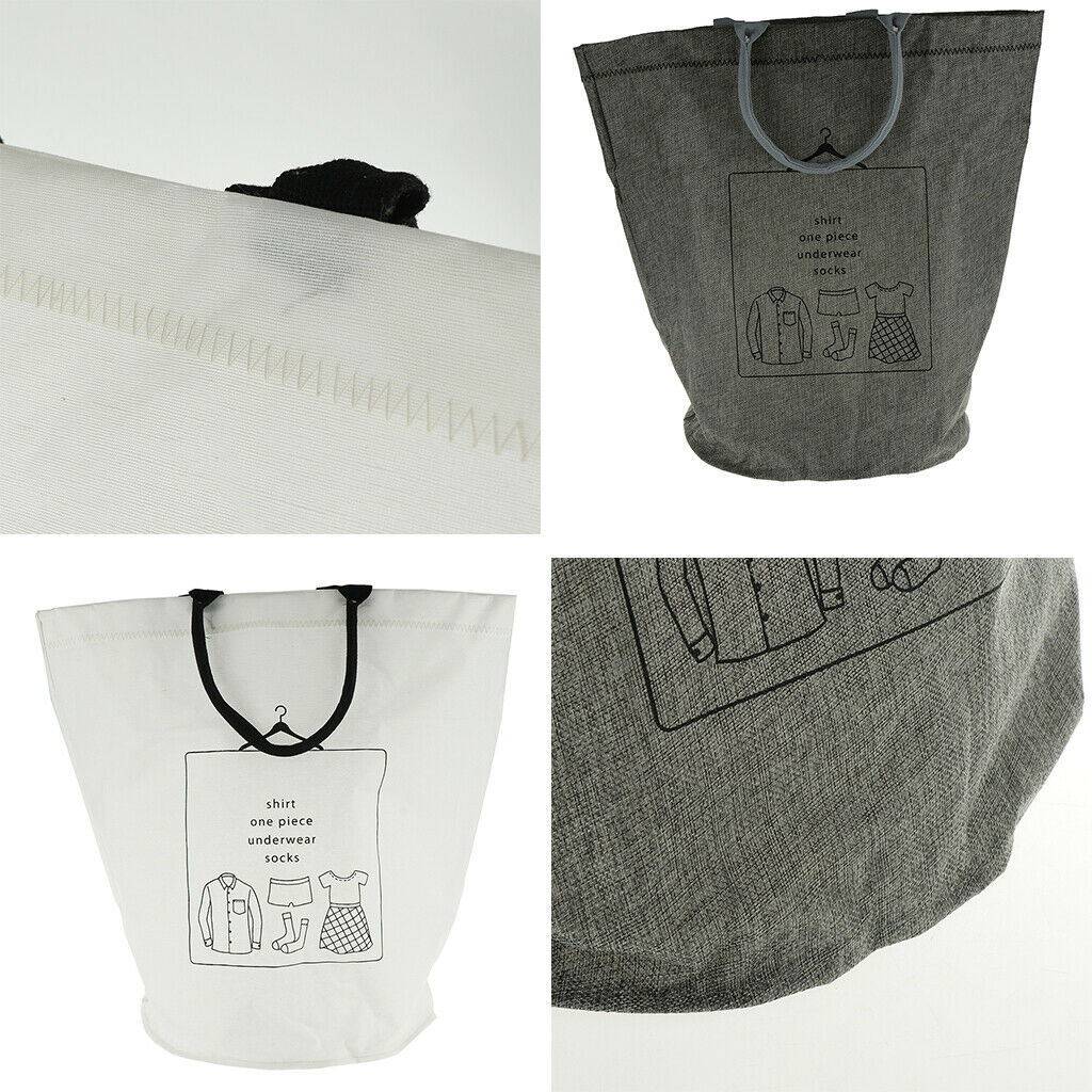 Shopping Tote Bag Shoulder Bag Handbag Grocery Bag Toys Snacks Clutter White