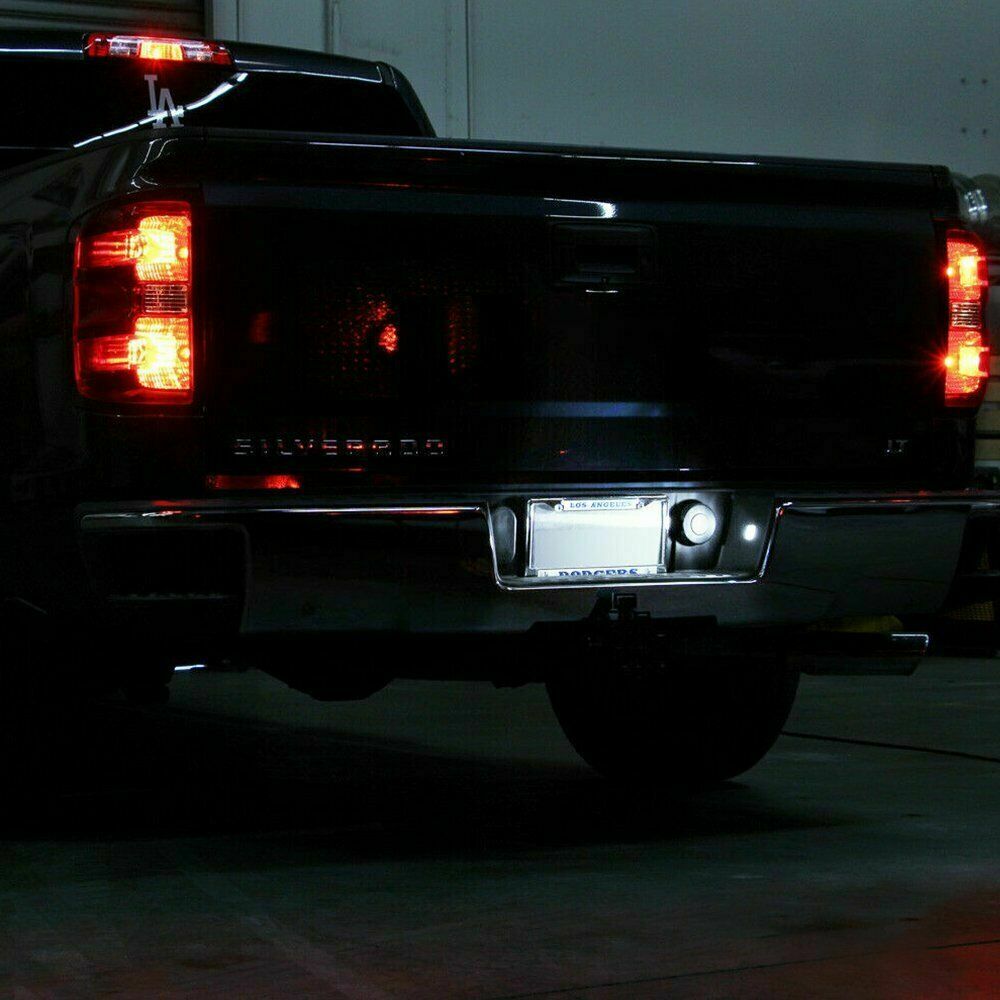OE-Fit Full LED License Plate Lights Kit For Silverado GMC Sierra 1500 2500 3500