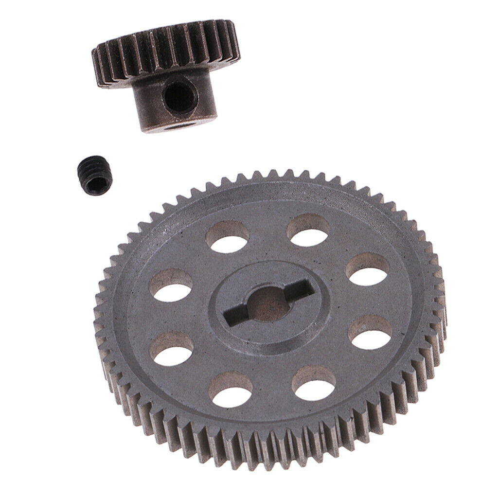 64T Metal Reduction Gear + 26T Motor Pinion for Setting Parts
