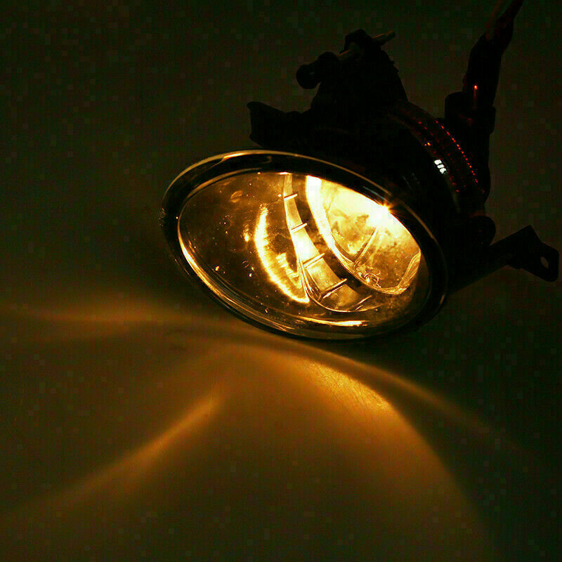 Pair Fit VW Jetta Bora Golf Mk5 2004-2010 Car Front Fog Lights Lamps Clear Lens