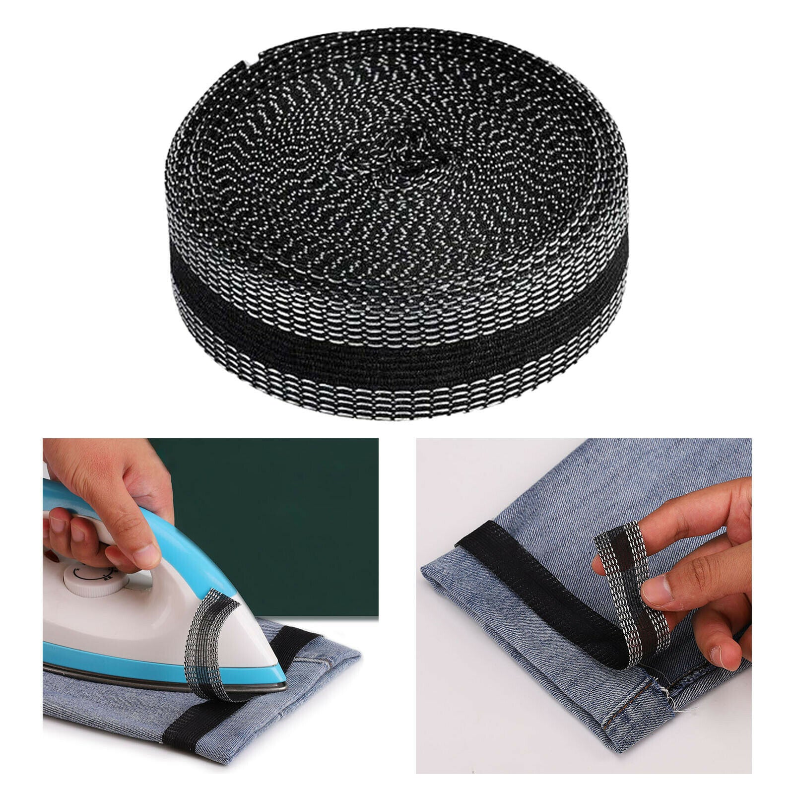 11 Yards Pants Edge Shorten Self-Adhesive Sewing Tape for Suit Pants Jeans