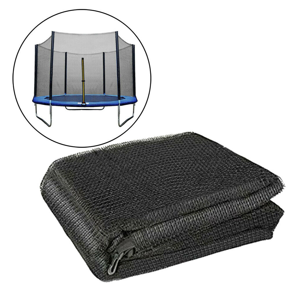 8ft 6-pole REPLACEMENT TRAMPOLINE SAFETY NET ENCLOSURE SURROUND PROTECT NETTING