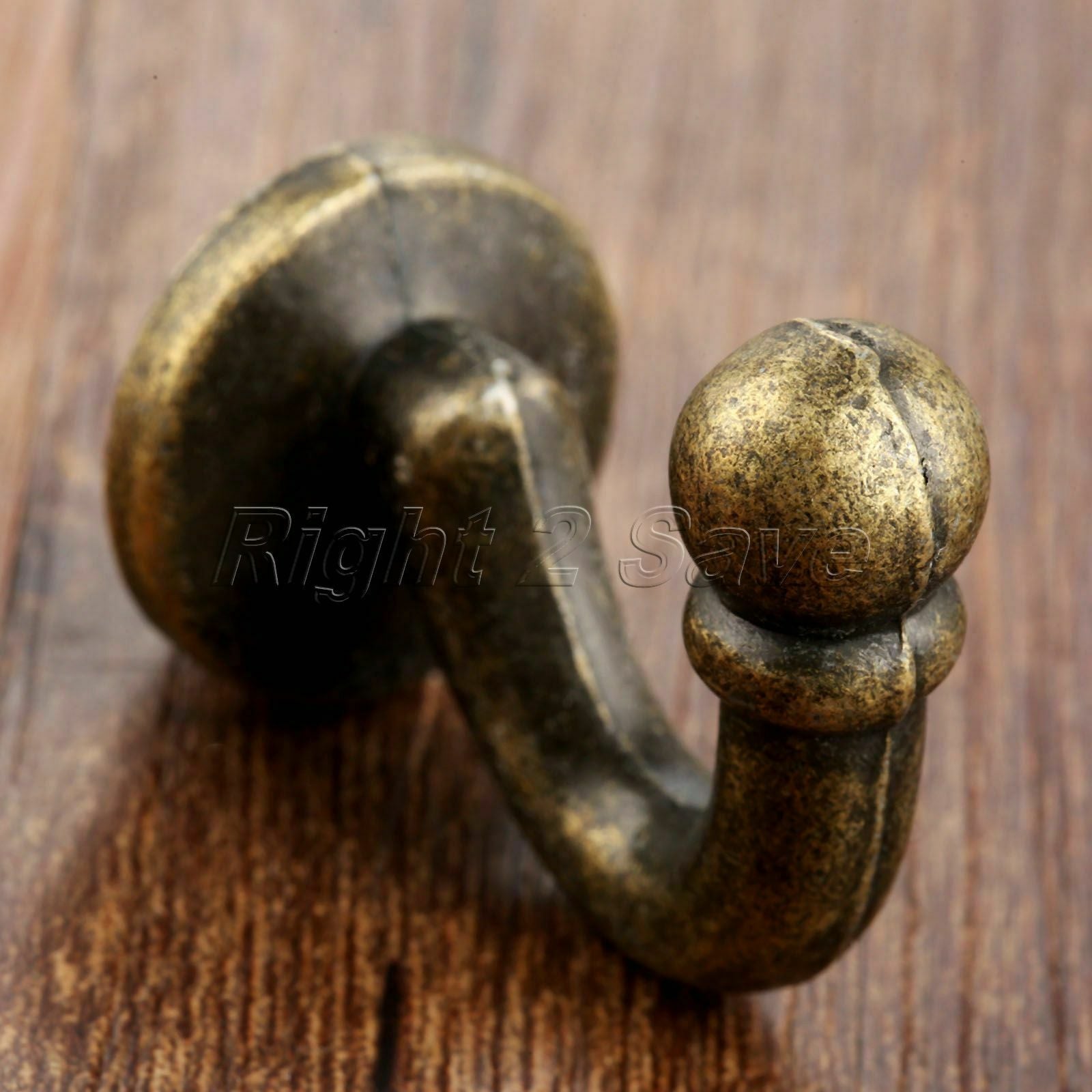 Zinc Alloy Bathroom Kitchen Wall Hooks Retro Coat Clothes Towel Holder Organizer