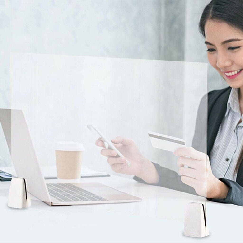 1pc Store Protection Sneeze Guard Acrylic Cover Fit Nail Salon Table