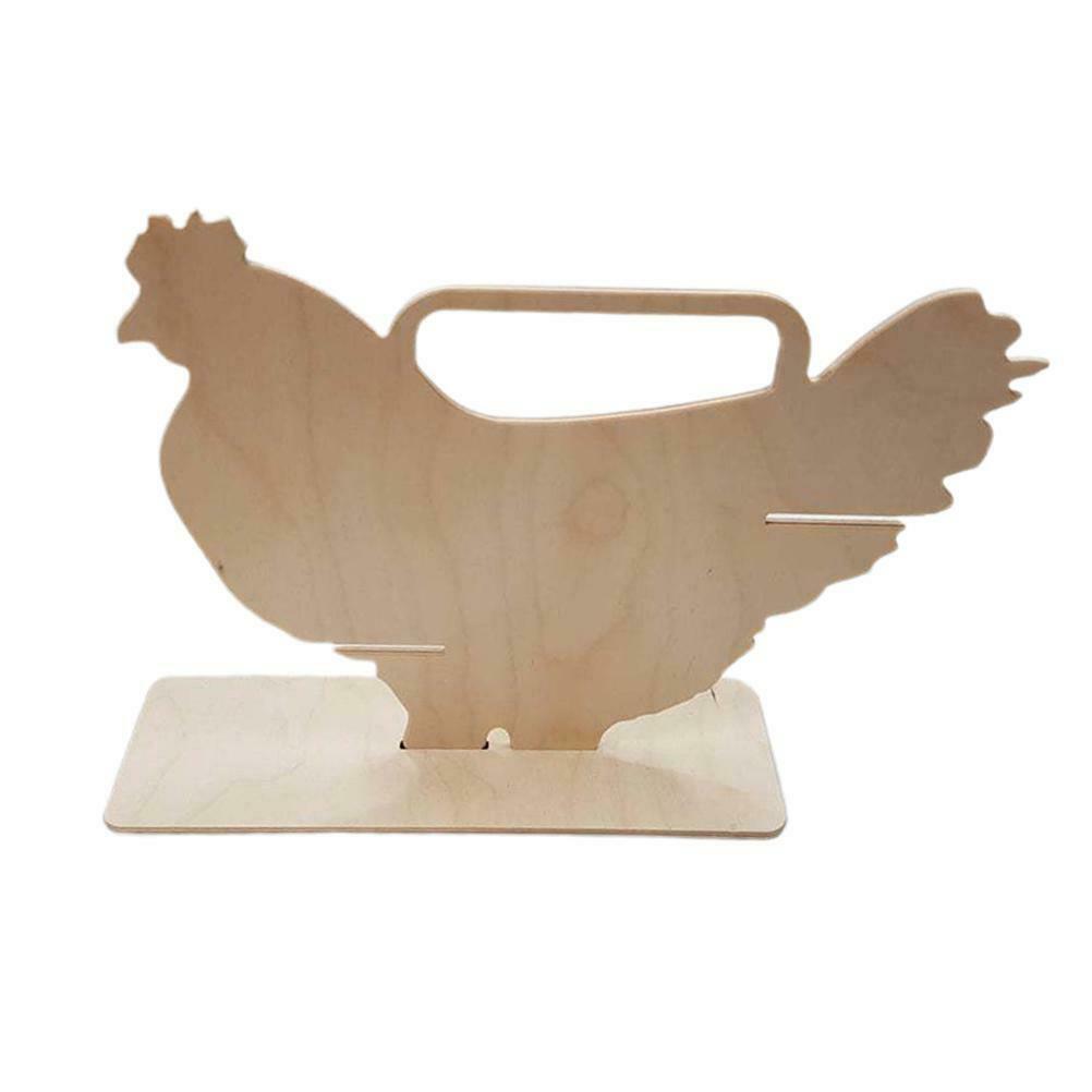 1Pcs Wooden Egg Storage Rack Portable Egg Rack Kitchen Storage Organizer