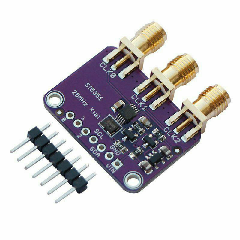 Si5351A I2C 25Mhz Clock Generator Breakout Board 8Khz To 160Mhz For Arduino D9C9