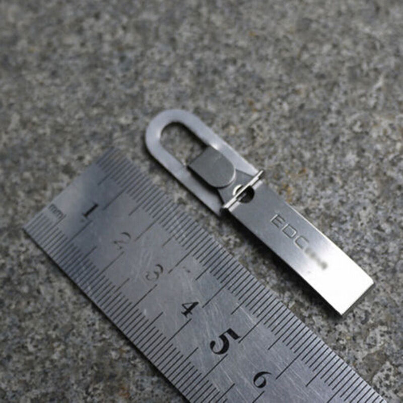 New EDC Gear Tweezers Stainless Tick Gripper Survival Bushcraft PocketKeyc.l8