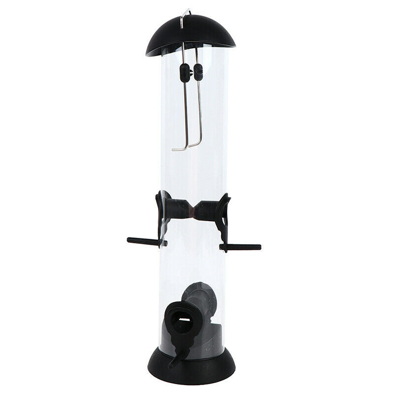 Ointo Garden Tube automatic Bird Feeder Premium Hard Plastic Outdoor with HaFCA