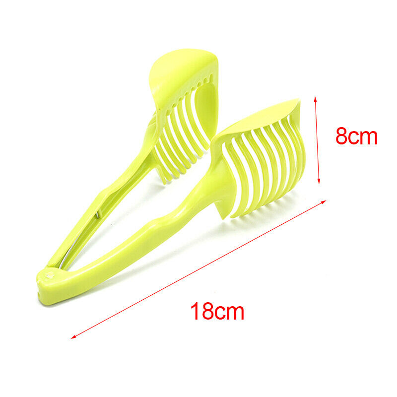 Kitchen  Lemon Clip Tomato Potato Slicer Holder Fruits Vegetables Cutter .l8