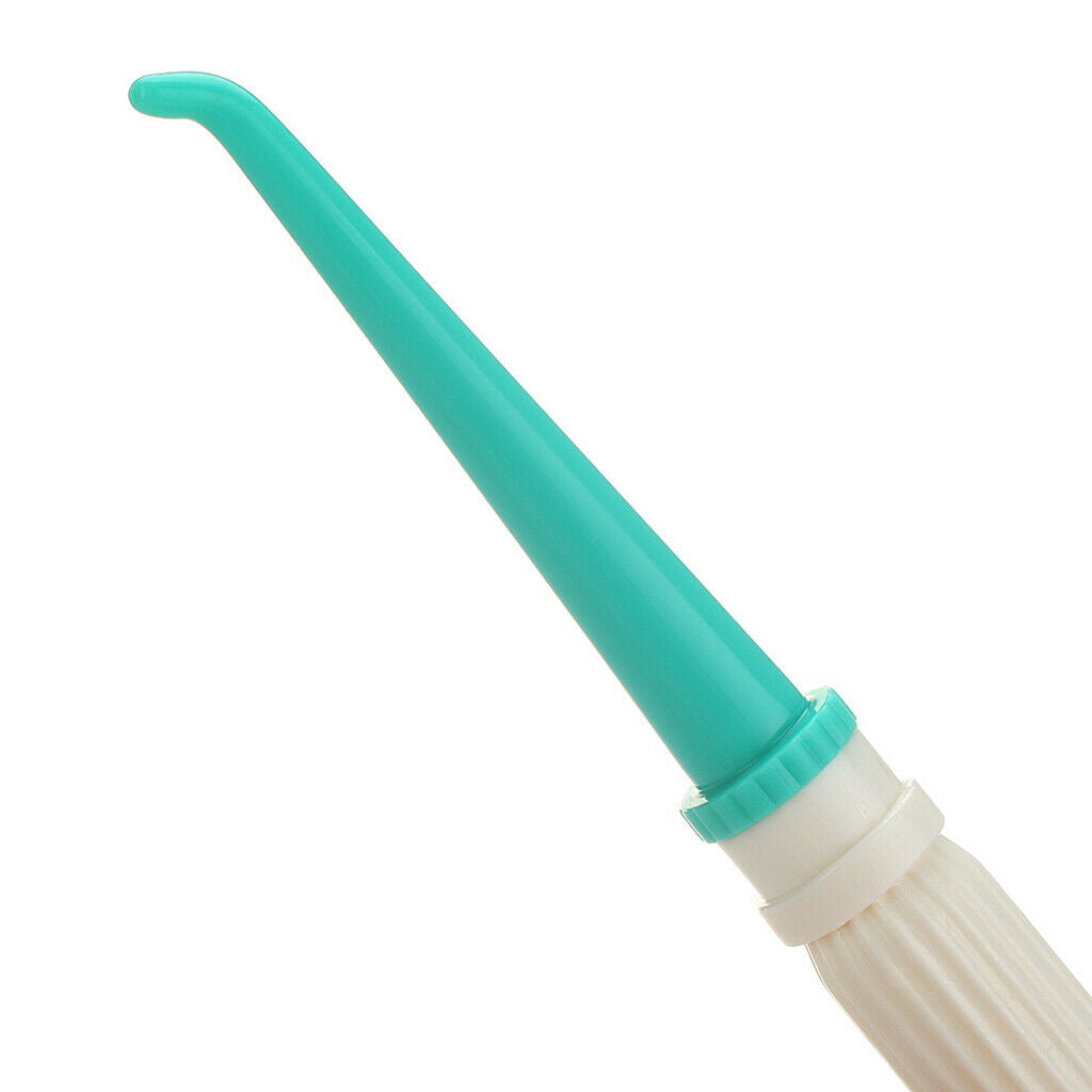 Portable Manual Dental Tooth Stains Remover Water Flosser Oral Cleaner