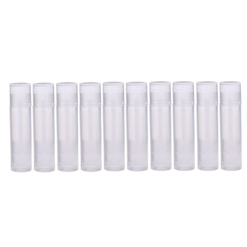 20 lot 5G Empty DIY Lip Balm Tubes Travel Refillable Lip Stick Bottles
