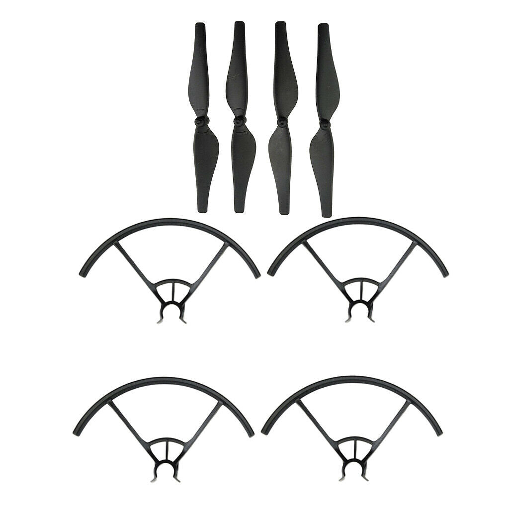 4x Propeller Prop CW CCW + Protective Cover Guard for DJI Tello Drone UAV