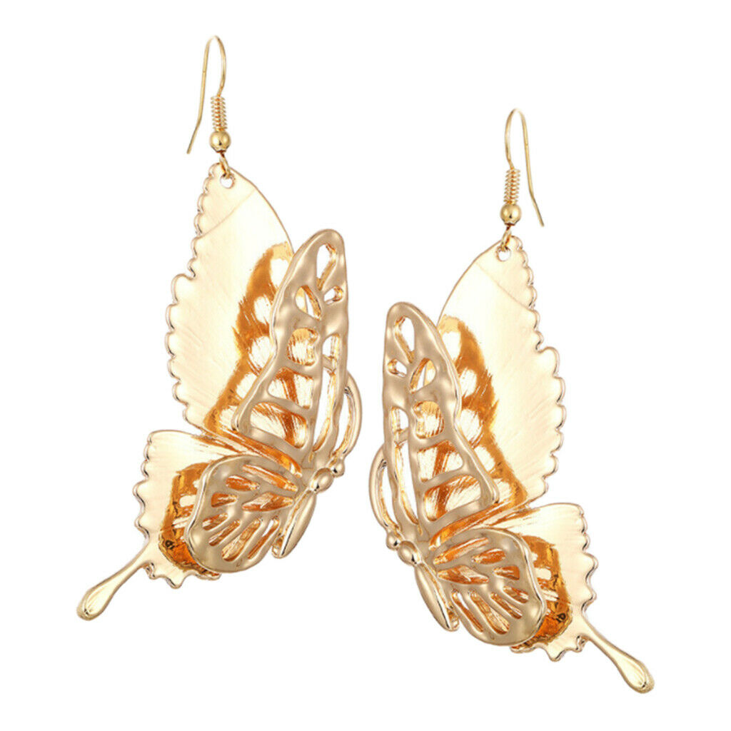 1 Pair Fashion Butterfly Dangle Earrings Boho Statement for Women Lady