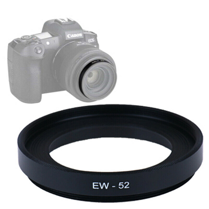 EW52 Lens Hood for Canon EOS R RP with RF 35mm f/1.8 Macro IS STM Lens s/.l8
