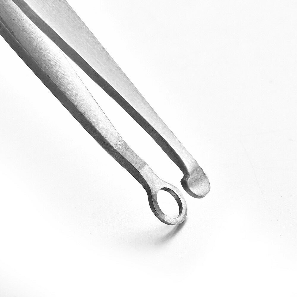 Stainless Steel Universal Long Nose Hair Trimming Tweezers Eyebrow Nose Hair Cut