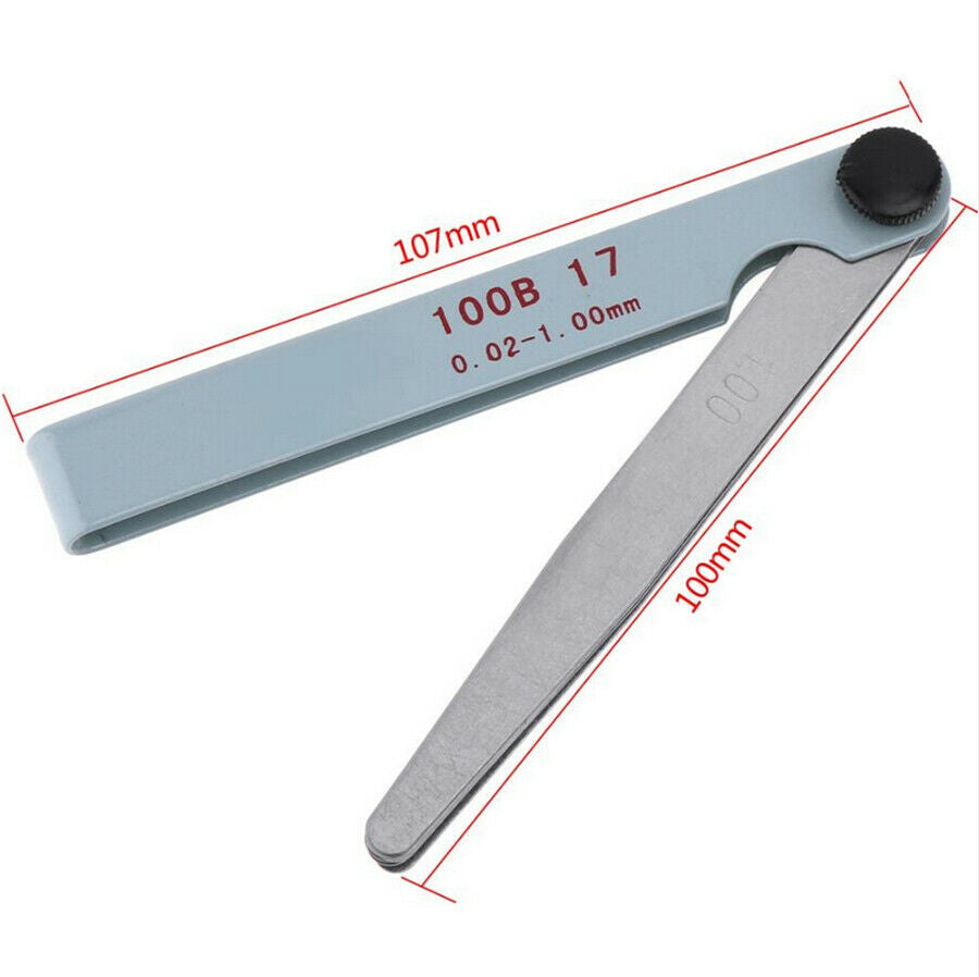 Motorcycle Engine Valve Screw Adjustable Spanner Tool kit w/ Feeler Gauge