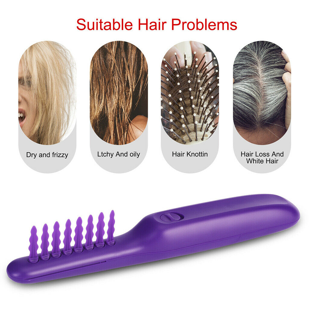 Hair Brush Electric Detangler For Wet or Dry Hair Comb Detangling Smoothing