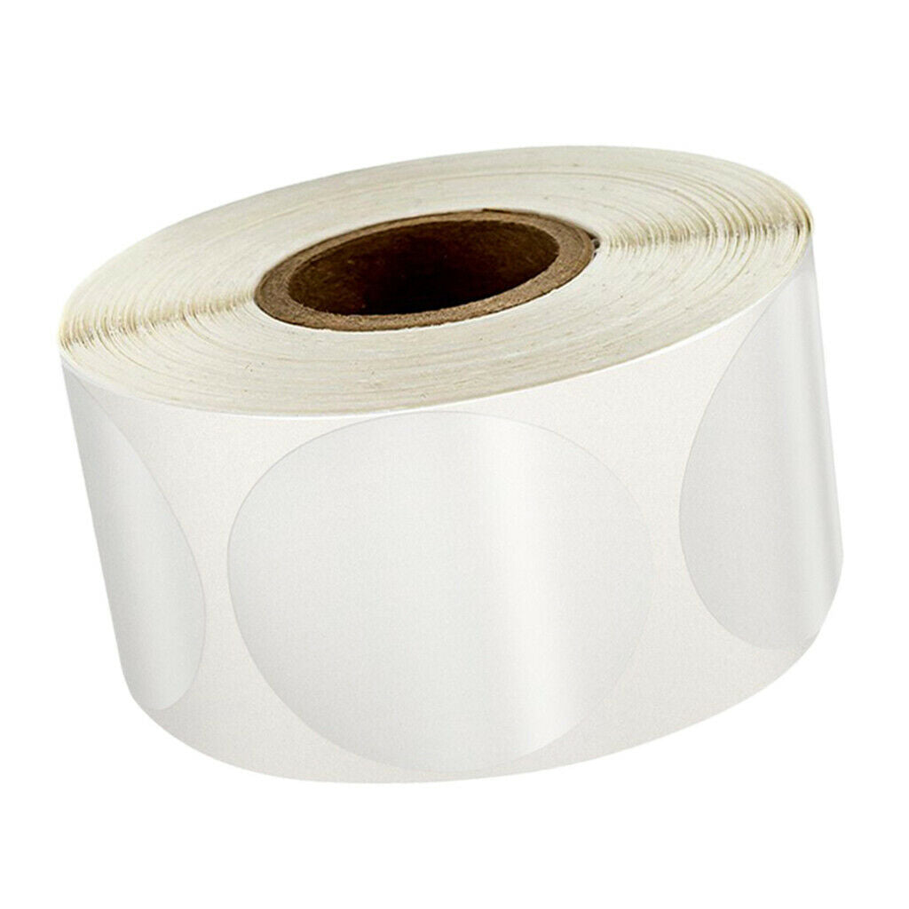 500Pcs/Roll Kraft Paper Stickers Handmade Labels Tags Food Scrapbooking