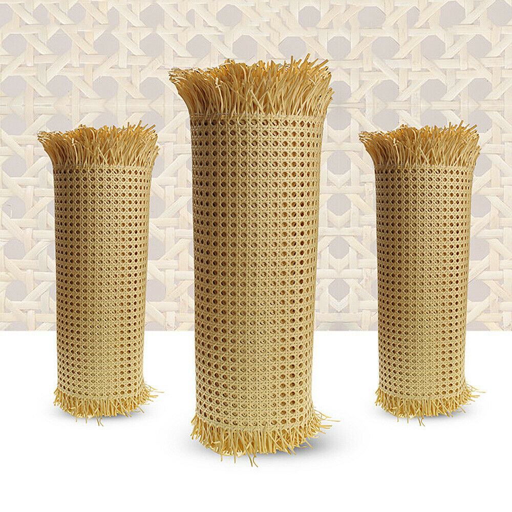 40*100CM Plastic Artificial Rattan Cane Webbing Sheet for Furniture Restoration