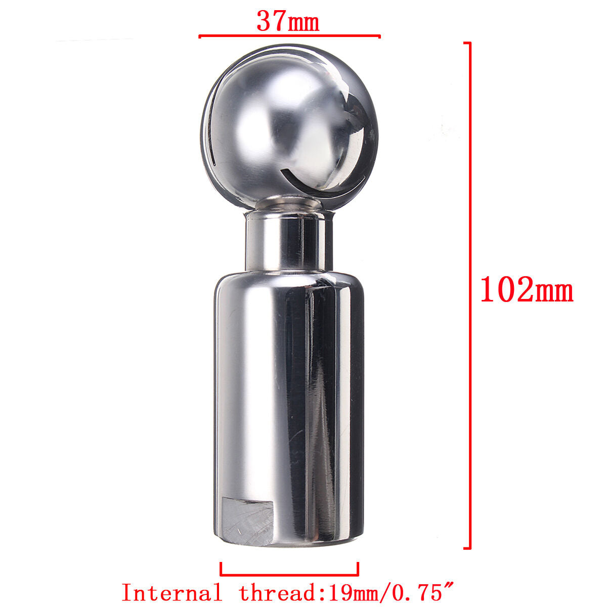 0.5 Inch Stainless Steel Rotary Spray Female Ball Thread CIP Tank Cleaning  K