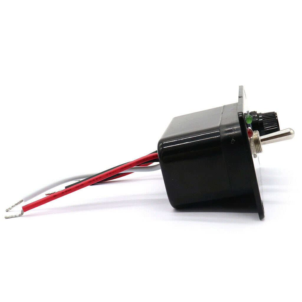 Marine Boat 3 Way Indicator Bilge Pump Switch W/ LED Panel Toggle Switch Panel