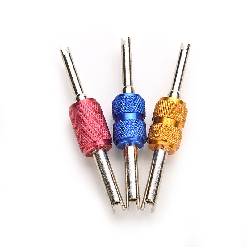 Blue Car Tire Tyre Valve Stem Core Remover Installer Repair Tool Dual End DEAU