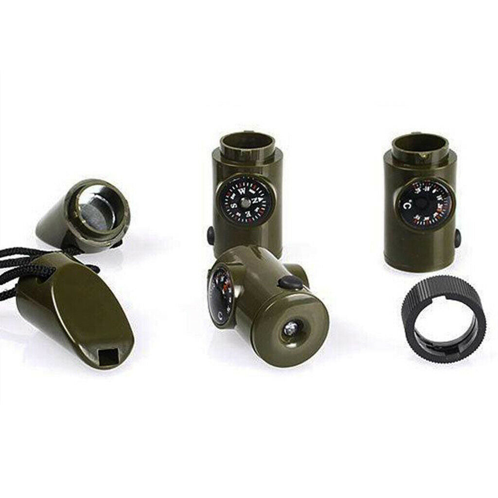 Survival Whistle with Lanyard Outdoor Camping Hiking Sports Emergency Tools
