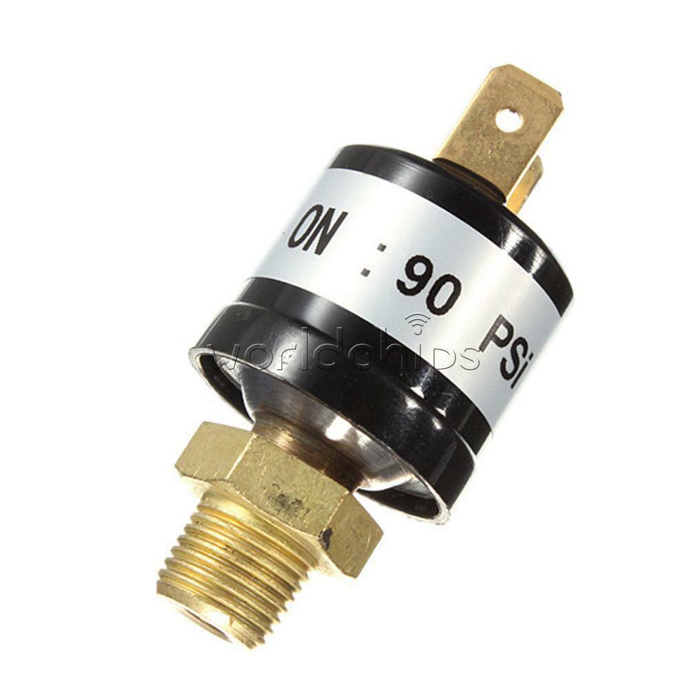 90-120 PSI Liquid Water Air Compressor Pressure Control Switch Valve 1/8-27NPT