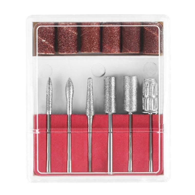 Nail Drill Bit Cuticle Nail File Manicure Machine Accessories for Home Salon