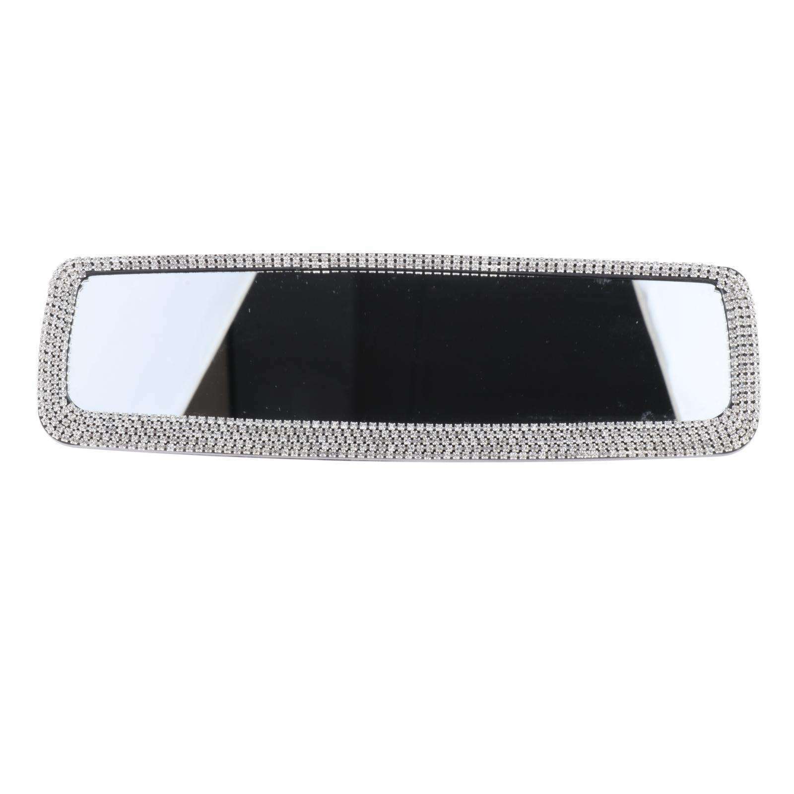 Bling Fashion Diamond Crystal Car Rear View Mirror Cover for Girl& Women