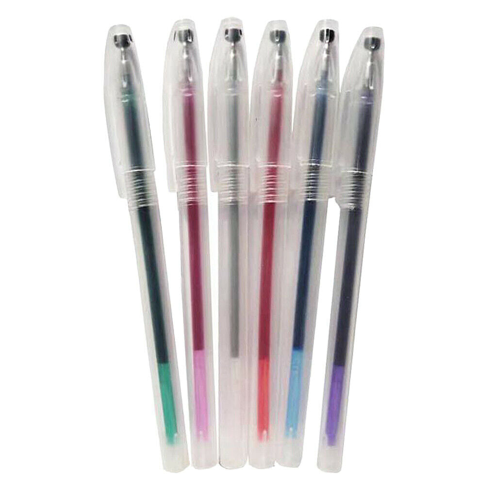 6pack Water Soluble Pen Non-Toxic Fabric Marker Ink Pen DIY Sewing Craft