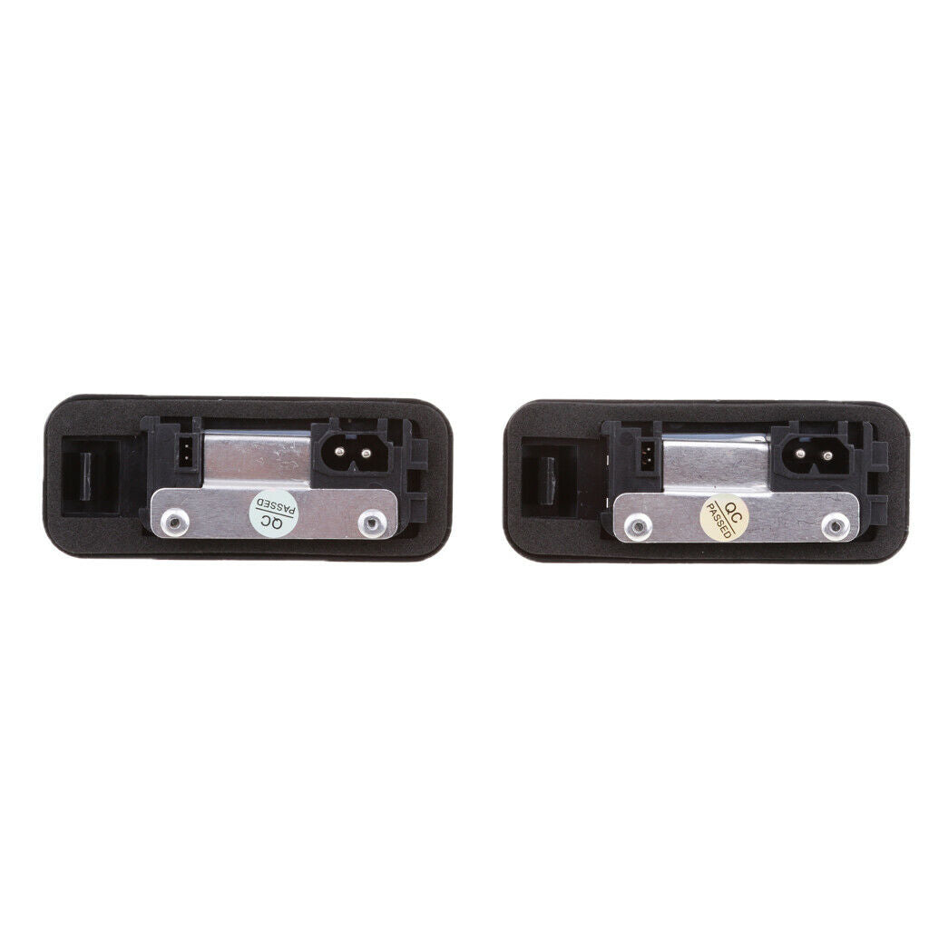 2 Pieces Number License Plate LED Light Lamp for Audi VW Jetta MK6