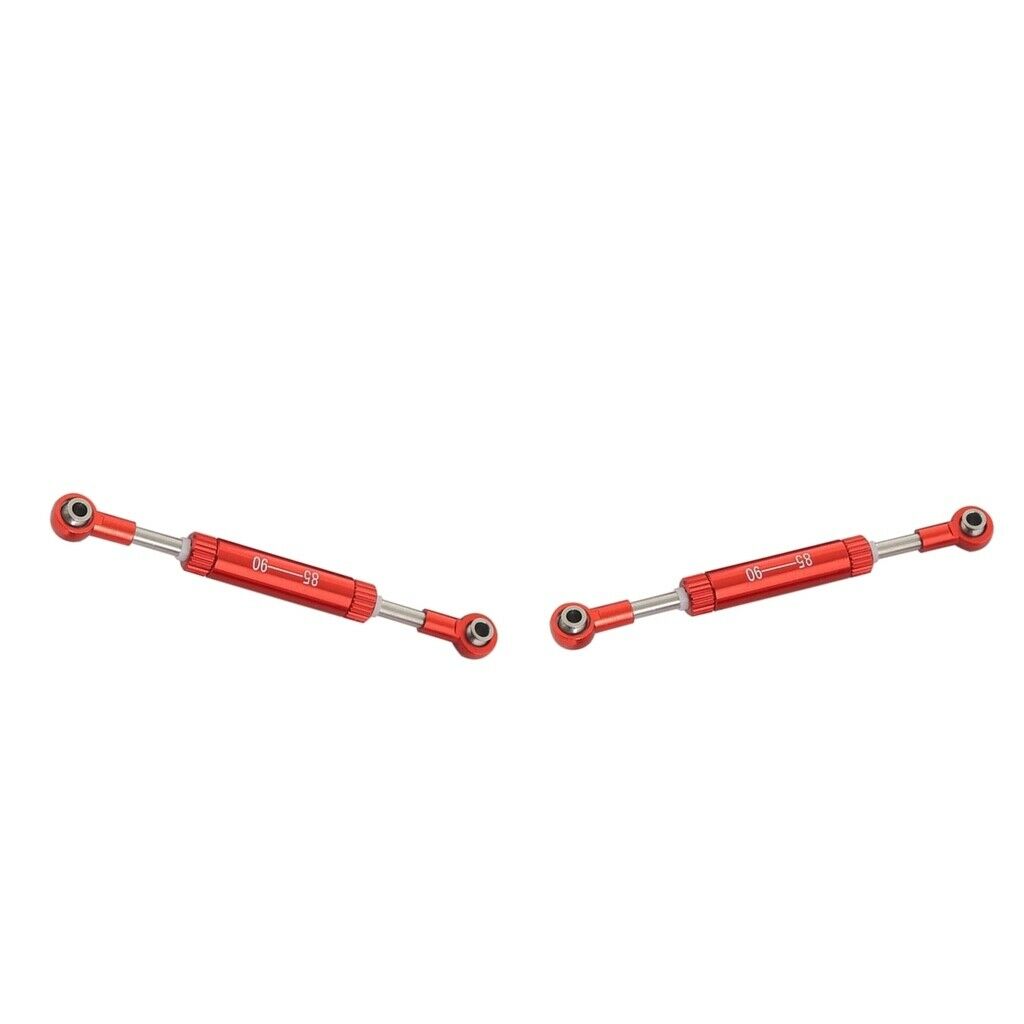 2pcs Servo Steering Linkage for 1/10 Scale Cars Axial SCX10 90046 TRX4 Spare