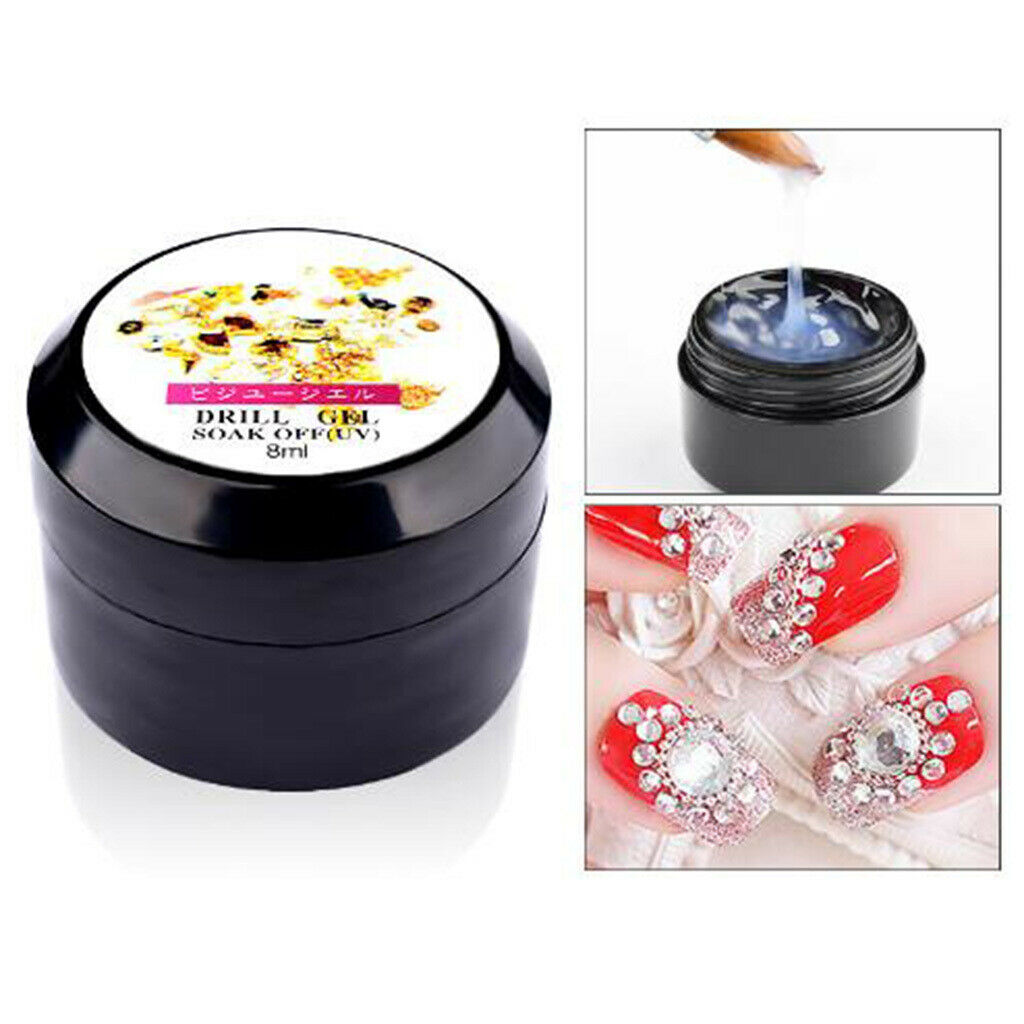 Personal UV Nail Glue Nail Art Jewelry Polish Decoration DIY Drill Gel