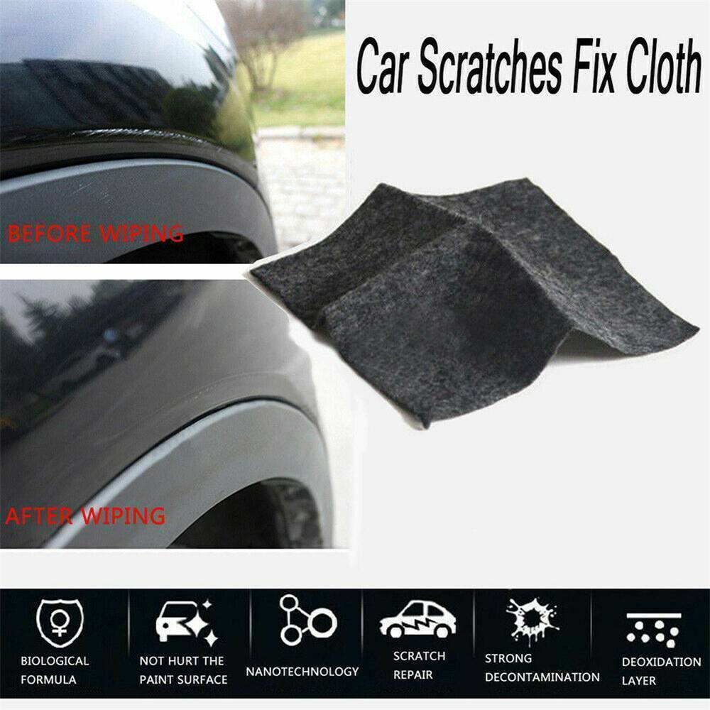 3* NANO Magic Car Scratch Remover Polish Cloth Light Paint Scuffs Surface Repair