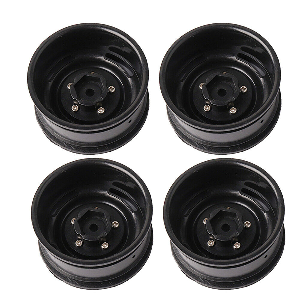 1/10 RC Car Accs 1.9inch Beadlock Wheel Rim Hub Plastic for Axial SCX10 CC01