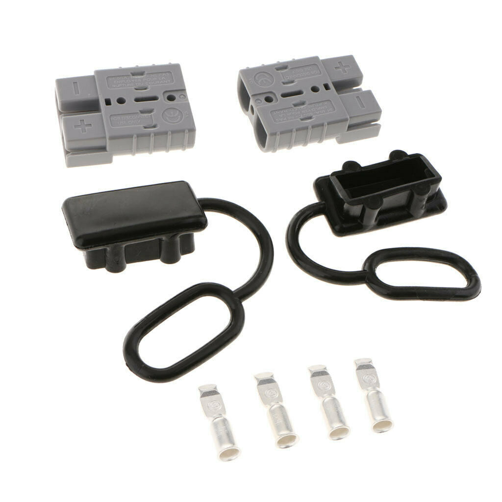 Battery Quick Connect Wire Harness Plug Kit 50A 6-10 AWG Battery Cable Quick