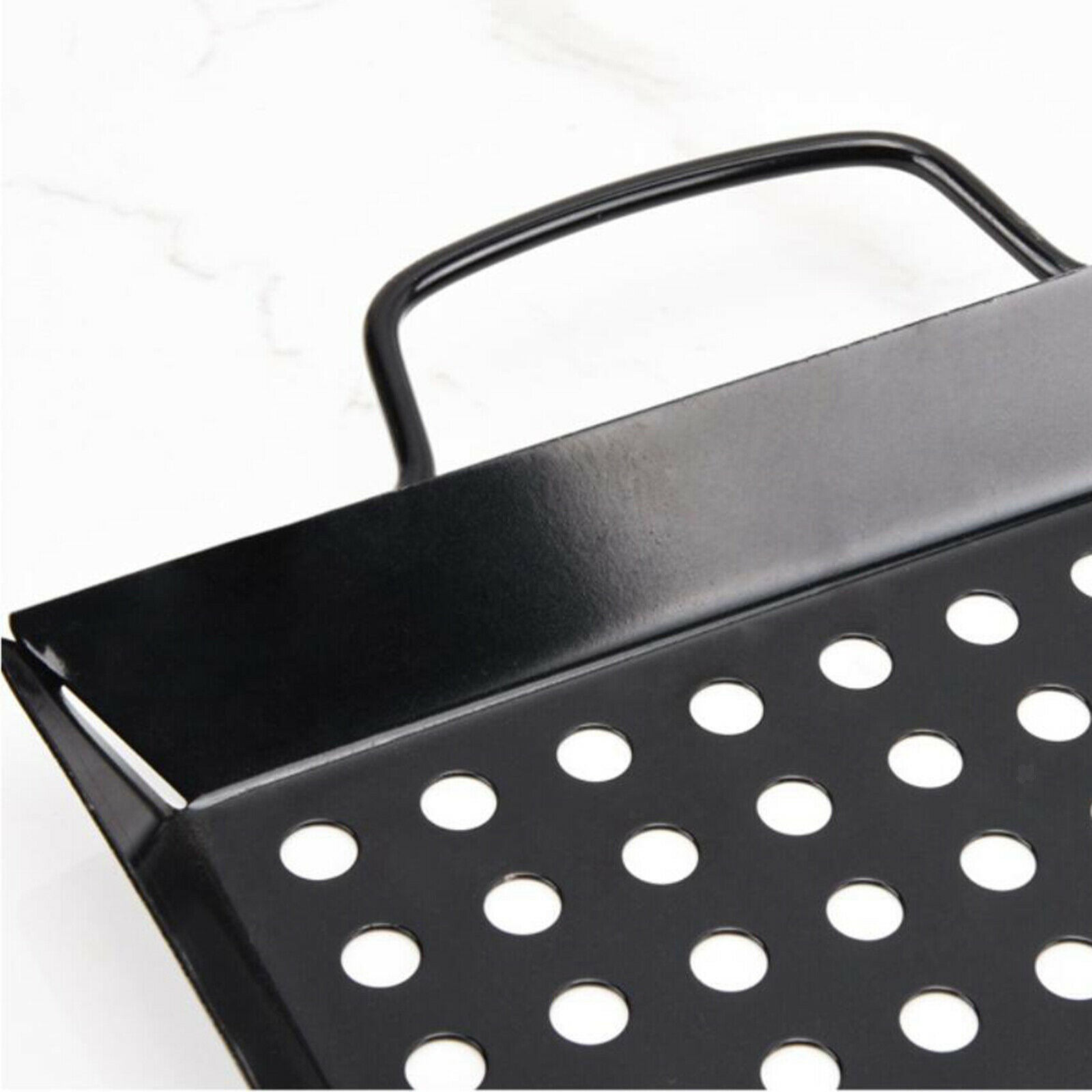 Non Stick BBQ Pans Grill Barbecue Basket Wok Camping Cooking Grill Fish