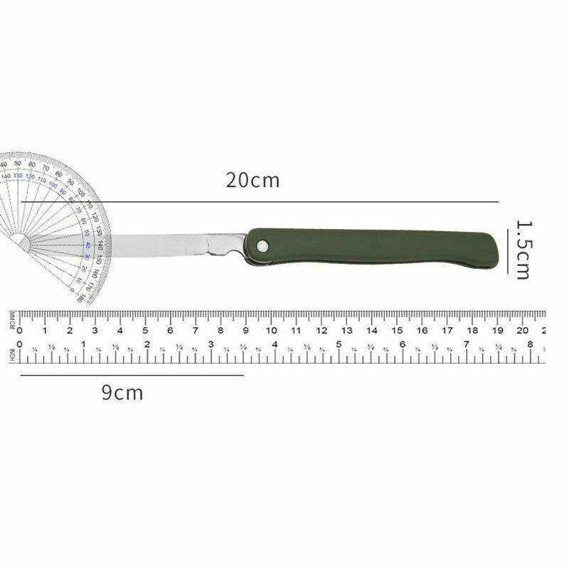 1Set Mini Tableware Set outdoor Tool Folding Cutlery Set with Spoon Fork .l8