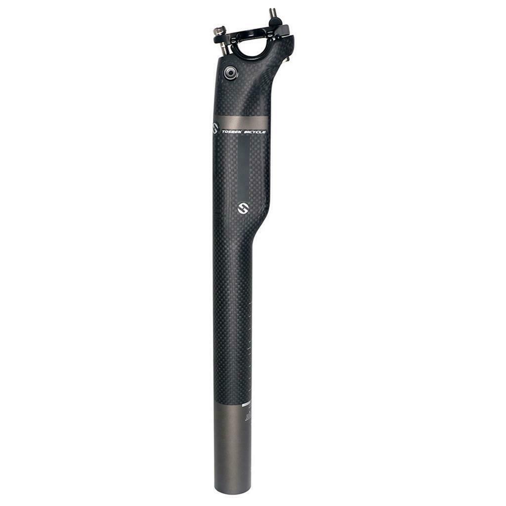 30.8 Carbon Fiber Bike Seat Post Length 350mm 400mm Matte 30.8x400mm