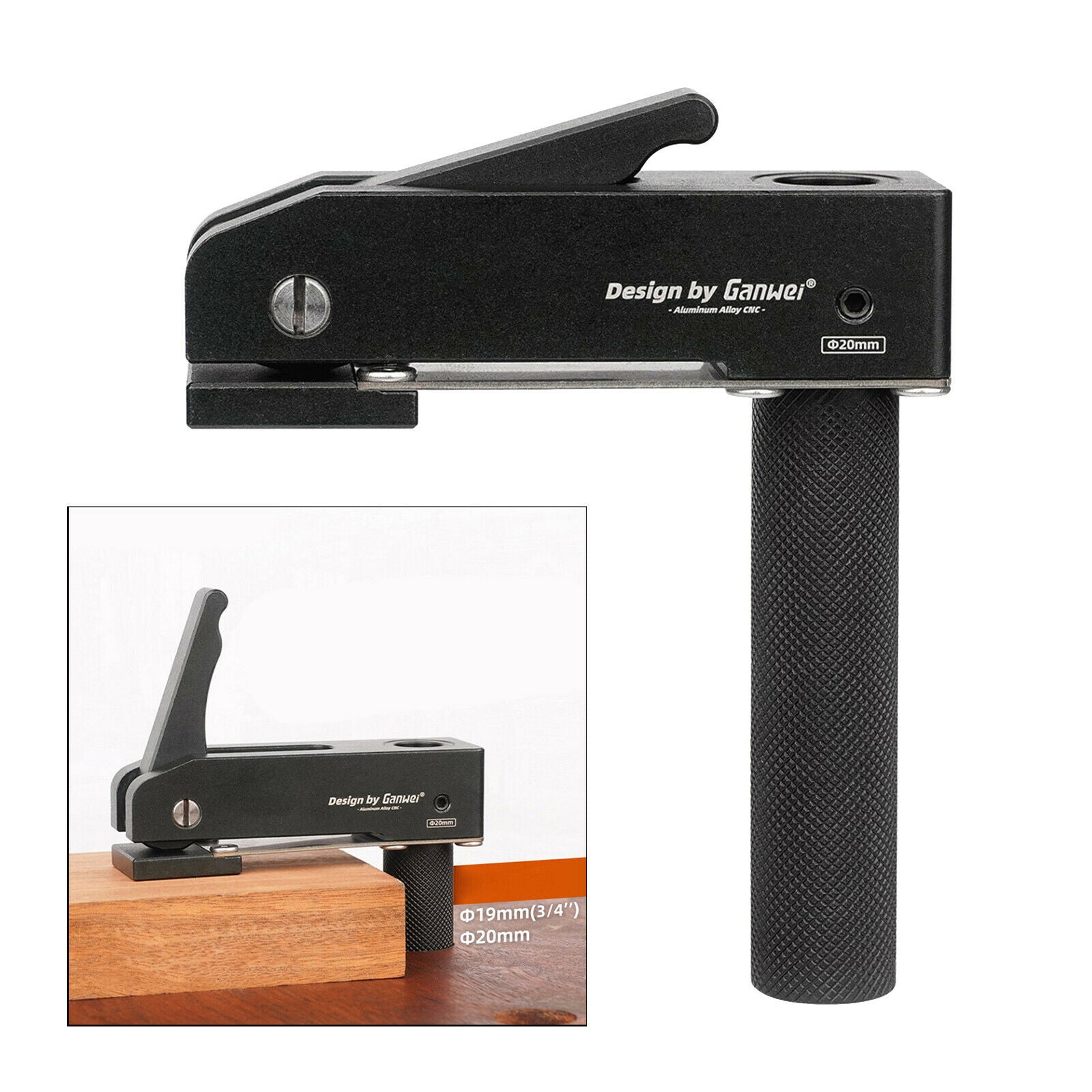 Woodworking Desktop Press Three Adjustable Gear Manual Non-slip DIY Home