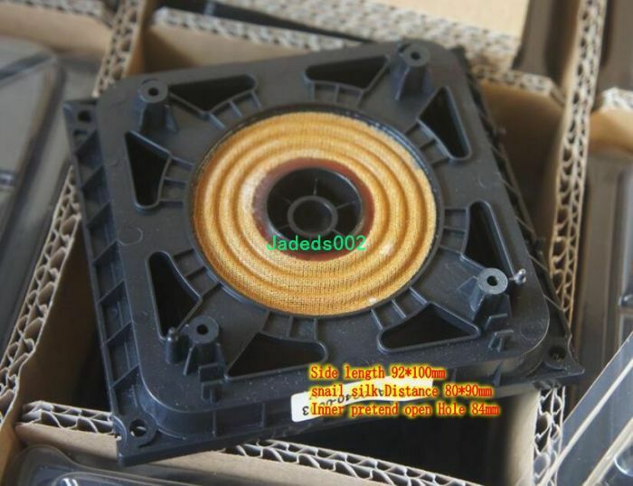 2pcs 100*92mm bass radiator passive Speaker Bass diaphragm